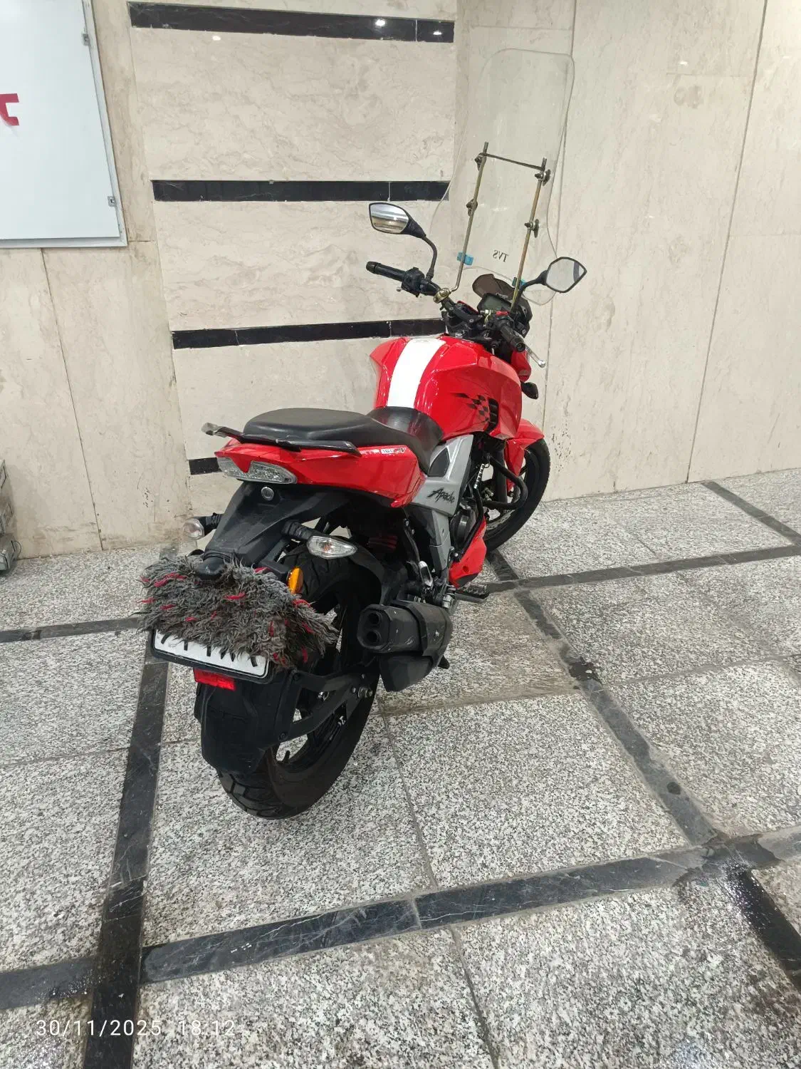 موتور آپاچی160نیو فیس مدل98|موتورسیکلت|تهران, شارق|دیوار