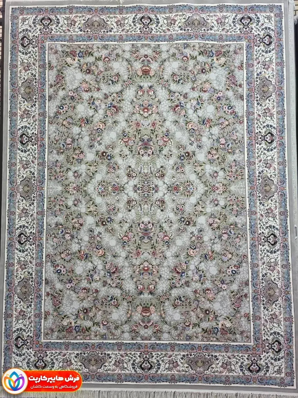 فرش ۹ متری طرح باغ گل|فرش|زنجان, |دیوار