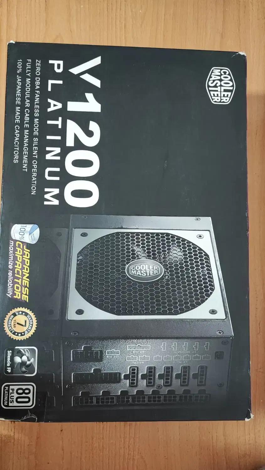 پاور حرفه ای COOLER MASTER V1200 PLATINUM|قطعات و لوازم جانبی رایانه|تهران, میدان ولیعصر|دیوار