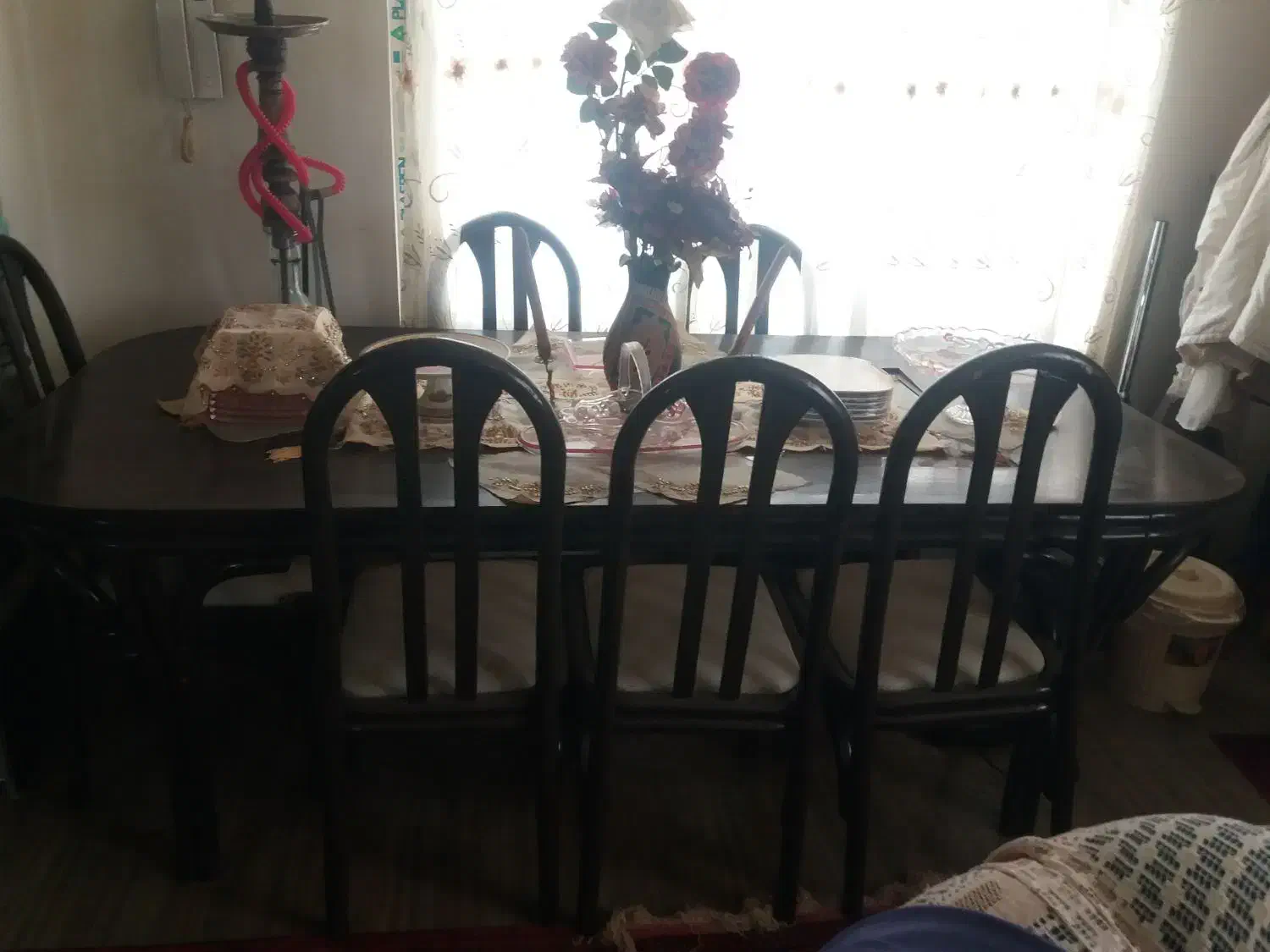 میز نهارخوری باصندلیاش|میز و صندلی غذاخوری|مرزن‌آباد, |دیوار