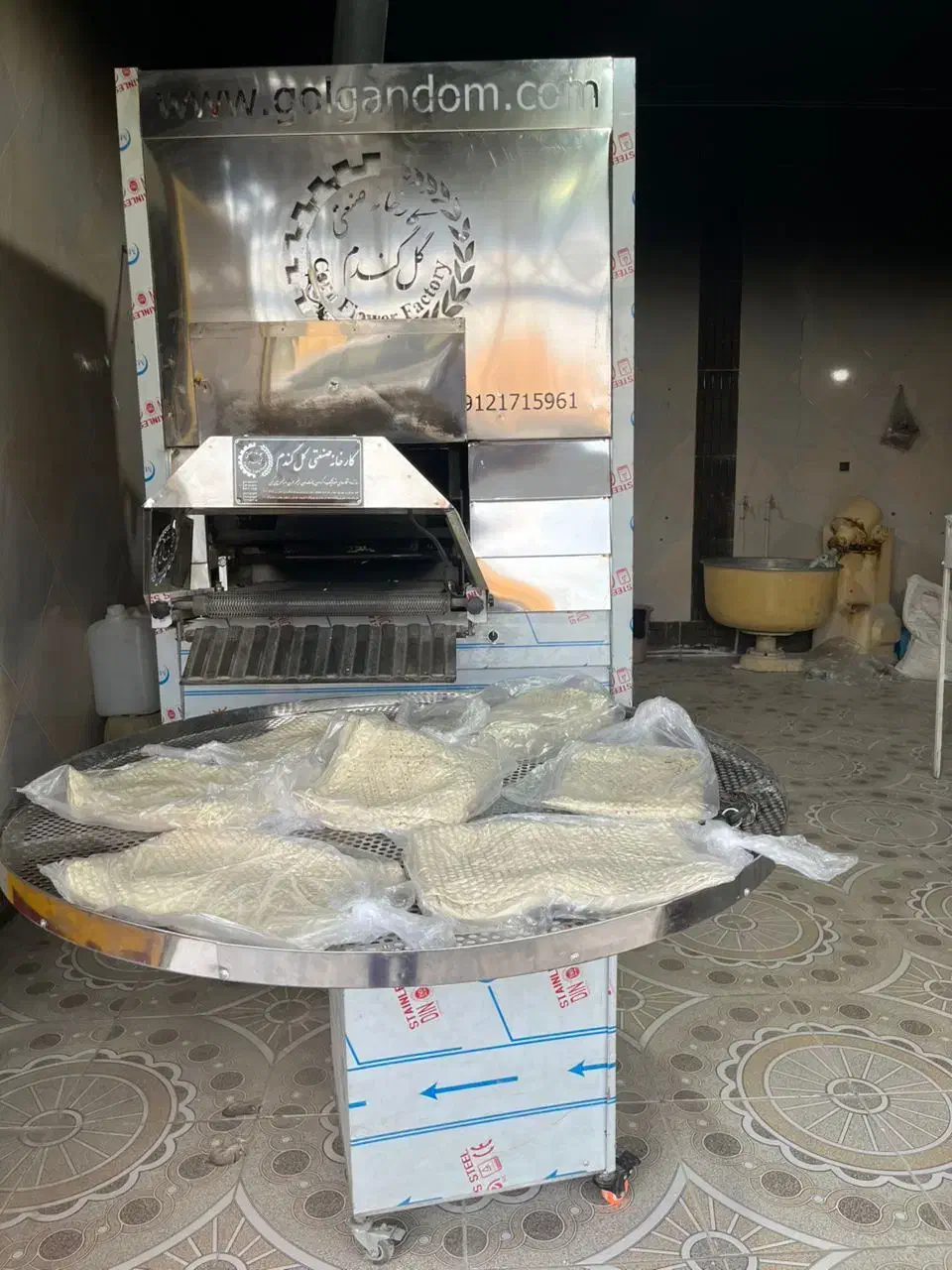 فروش دستگاه نان لواش|ماشینآلات صنعتی|خاش, |دیوار