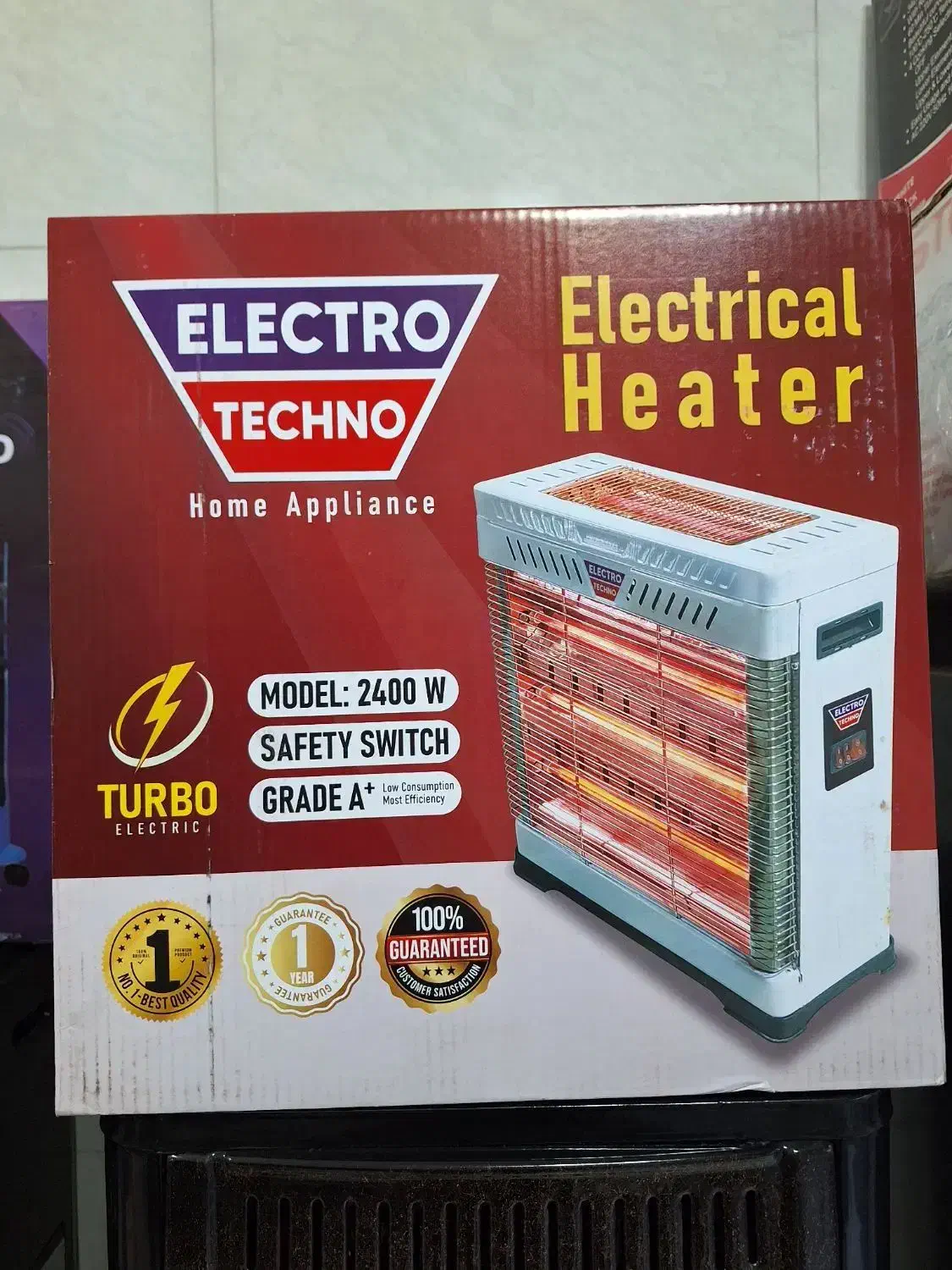 بخاری برقی فن دار تکنو|بخاری، هیتر، شومینه|مشکیندشت, |دیوار