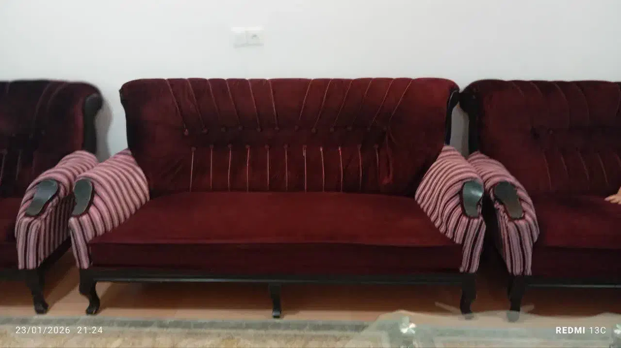 مبل ۷نفره سالم|مبلمان خانگی و میز عسلی|علیآباد کتول, |دیوار