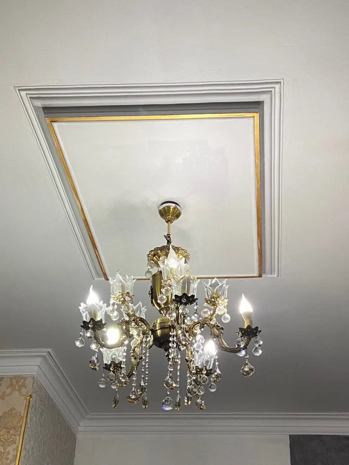 لوستر برنز|لوستر و چراغ آویز|تهران, تهرانسر مرکزی|دیوار