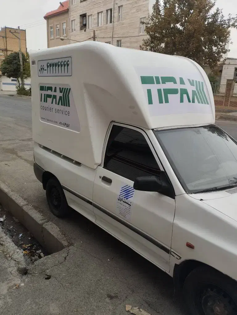 پراید وانت ۹۵ با باربند فایبرگلاس بلند|خودرو سواری و وانت|الیگودرز, |دیوار