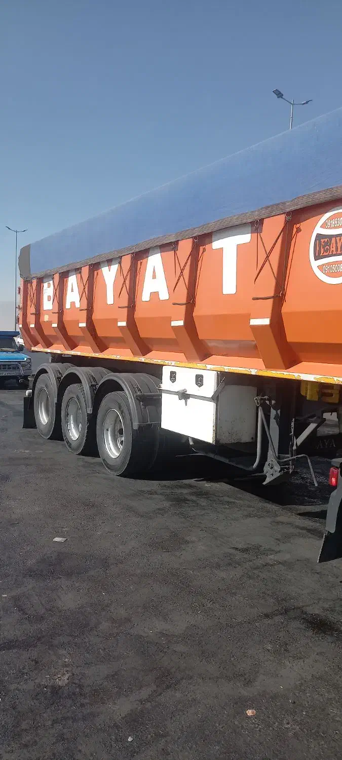 تریلی کمپرس بیات سه محورجفت لاستیک|خودرو سنگین|اهواز, کوی فرهنگیان ۲|دیوار