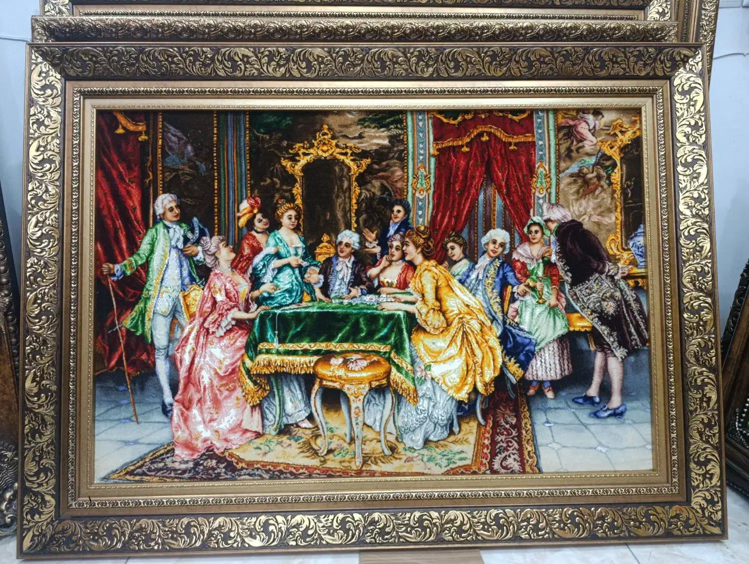 تابلوفرش دستبافت پاسورباز/فروشگاه ماندگار نقداقساط|تابلو فرش|تهران, بوستان جنگلی لویزان|دیوار