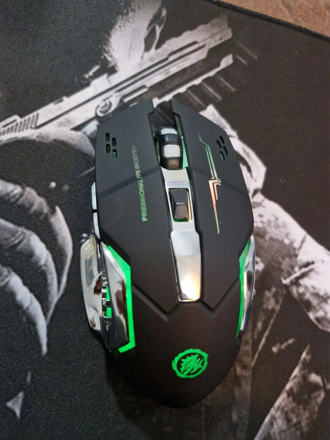 ماوس گیمینگ RGB & Wireless قابل شارژ بی صدا|قطعات و لوازم جانبی رایانه|کرمان, |دیوار