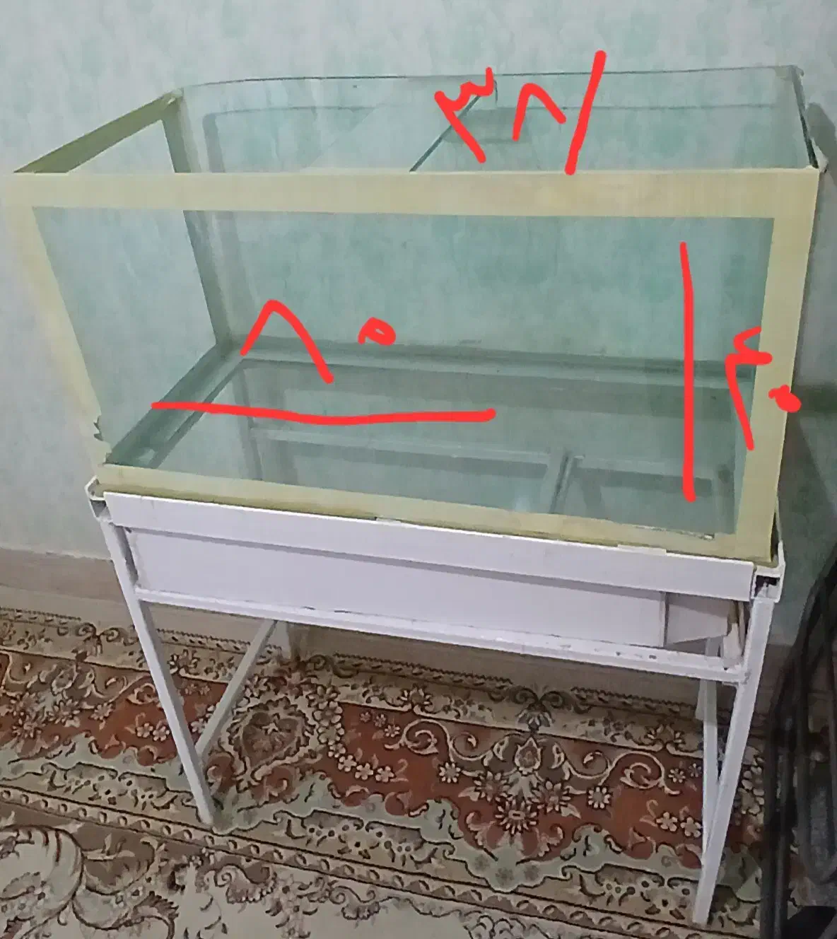 آکواریوم سالم و بزرگ|ماهی|بجنورد, |دیوار