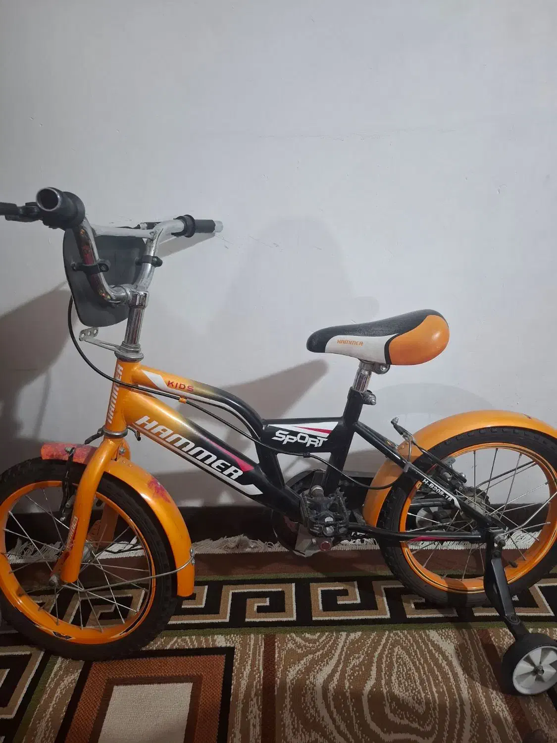 دوچرخه|دوچرخه، اسکیت، اسکوتر|بابل, |دیوار