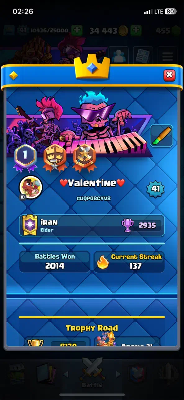 اکانت کلش رویال|کنسول، بازی ویدئویی و آنلاین|تهران, الهیه|دیوار