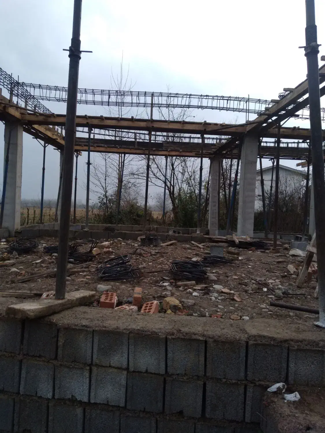 انجام هرگونه ارماتور بندی واسکلت|خدمات پیشه و مهارت|گوراب زرمیخ, |دیوار