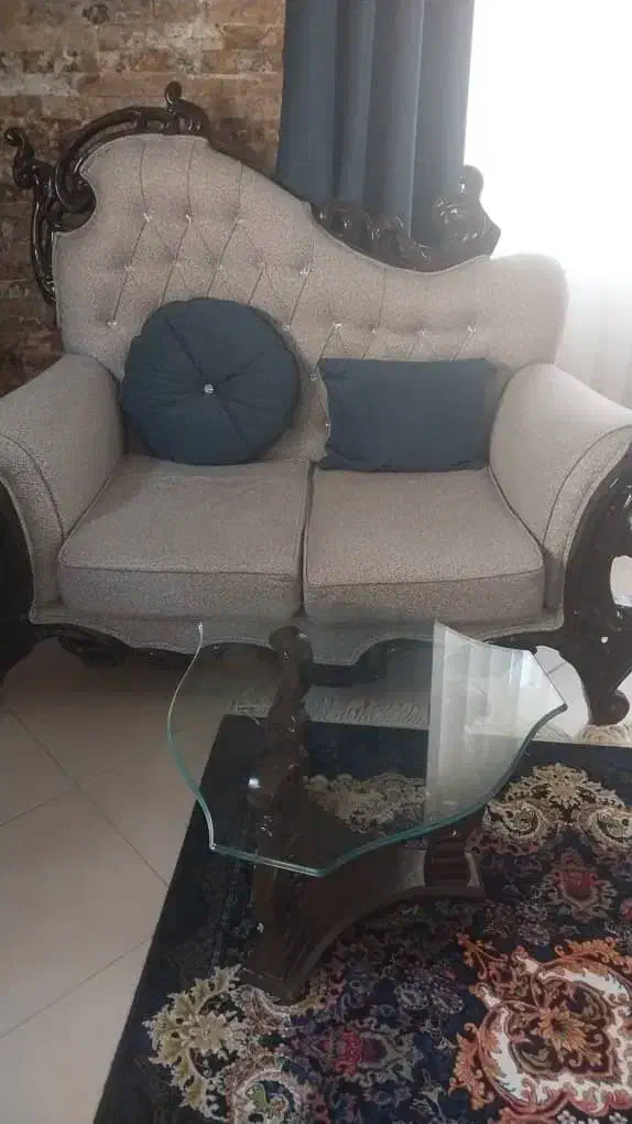 فروش مبل ۷ نفره|مبلمان خانگی و میز عسلی|نور, |دیوار