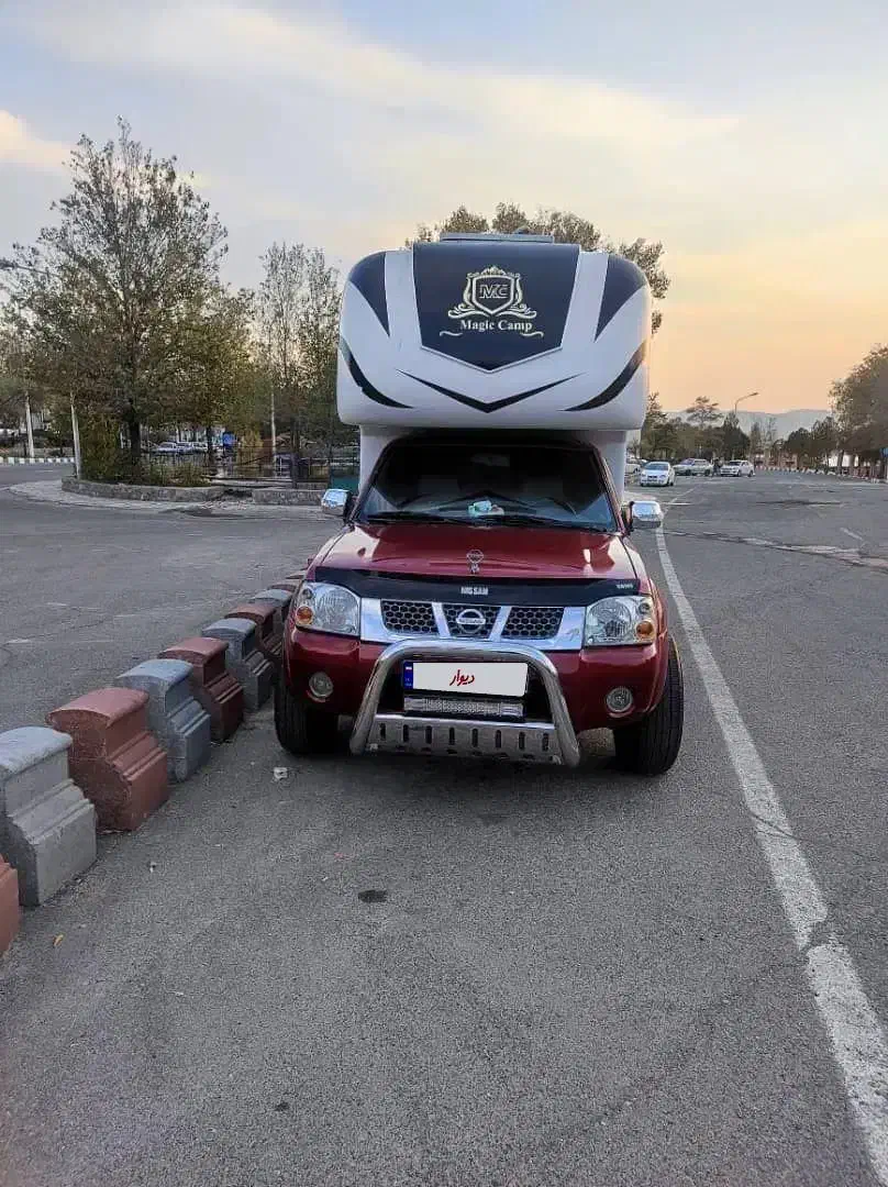 نیسان پیکاپ با تراک کمپر فول|خودرو سواری و وانت|تبریز, |دیوار