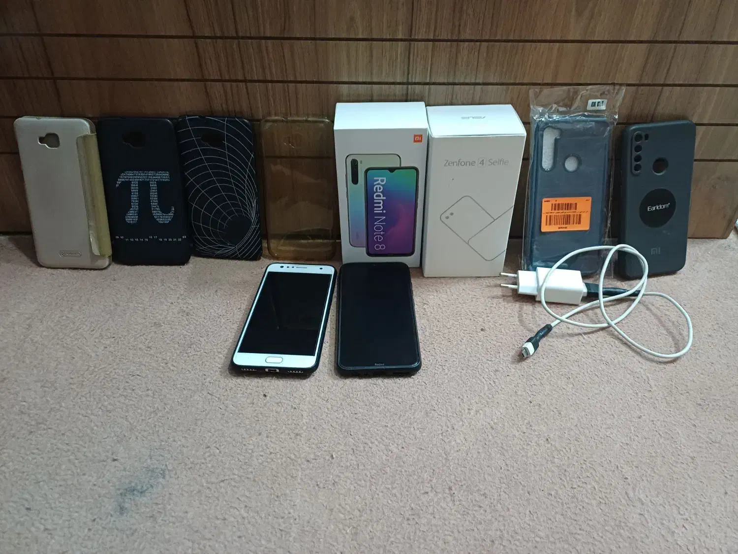 فروش دو گوشی Redmi note 8و Asus zenfone|موبایل|شیراز, مسلم|دیوار