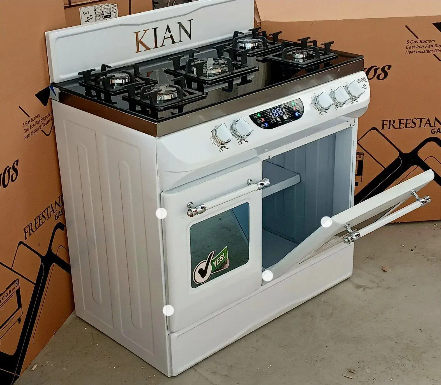 طرح فر صفحه استیل|اجاق گاز و لوازم برقی پختوپز|خرمآباد, |دیوار