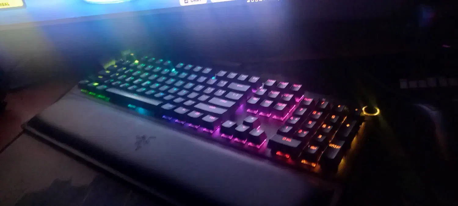 کیبورد خفن ریز blackwidow v3 pro|قطعات و لوازم جانبی رایانه|قم, شهرک قدس|دیوار