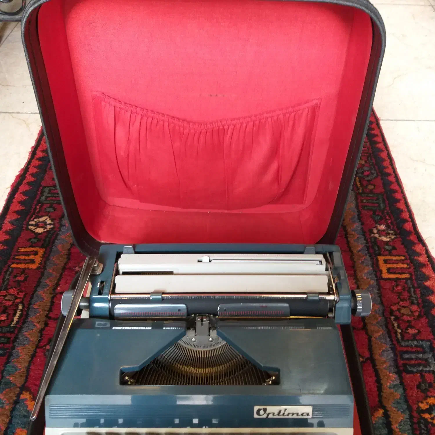 ماشین تایپ اپتیما|کلکسیون اشیاء عتیقه|تهران, امیریه|دیوار