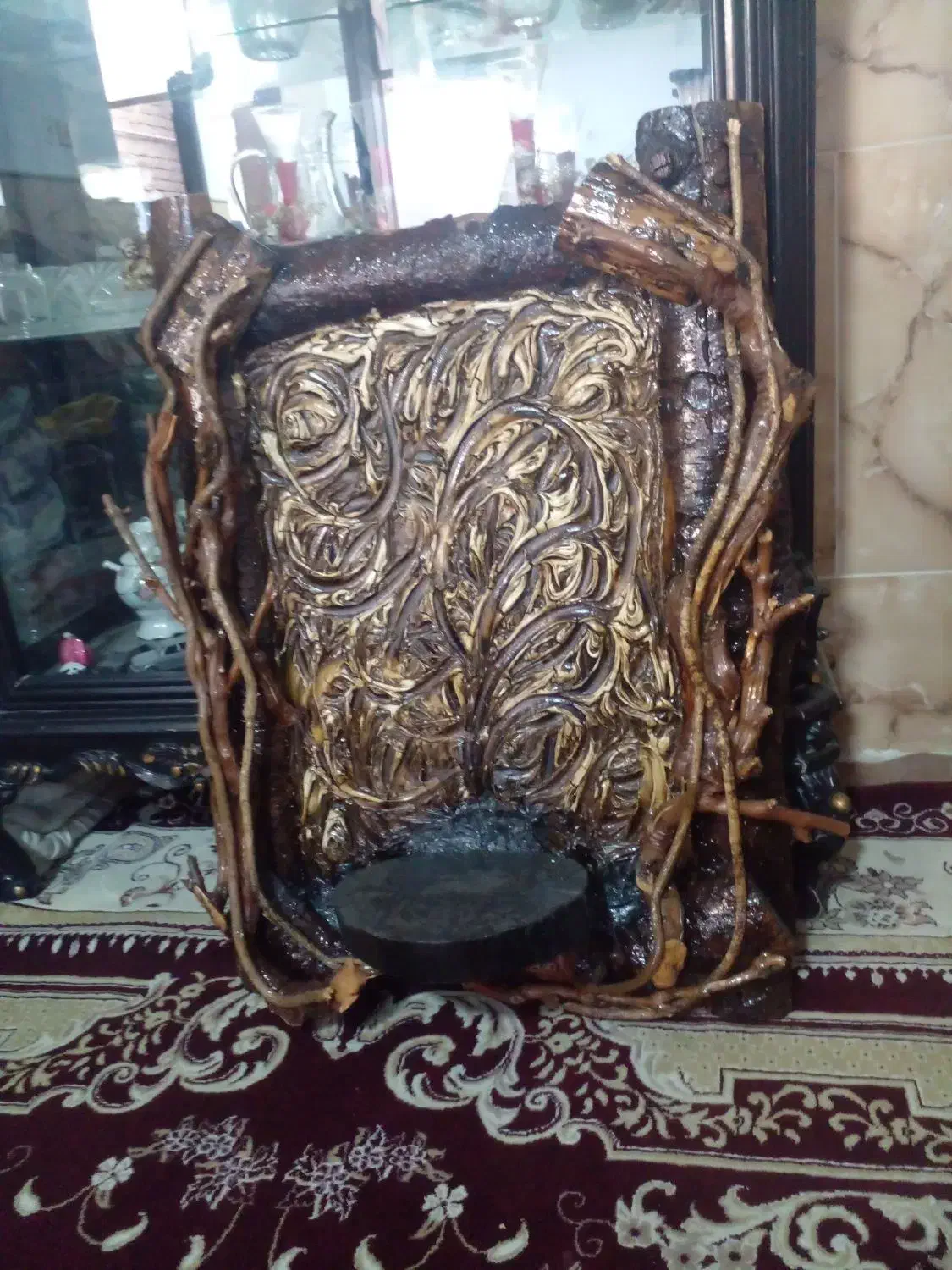 سلام یک عدد قاب عکس تمیز|صنایع دستی و سایر لوازم تزئینی|قم, نخودی|دیوار