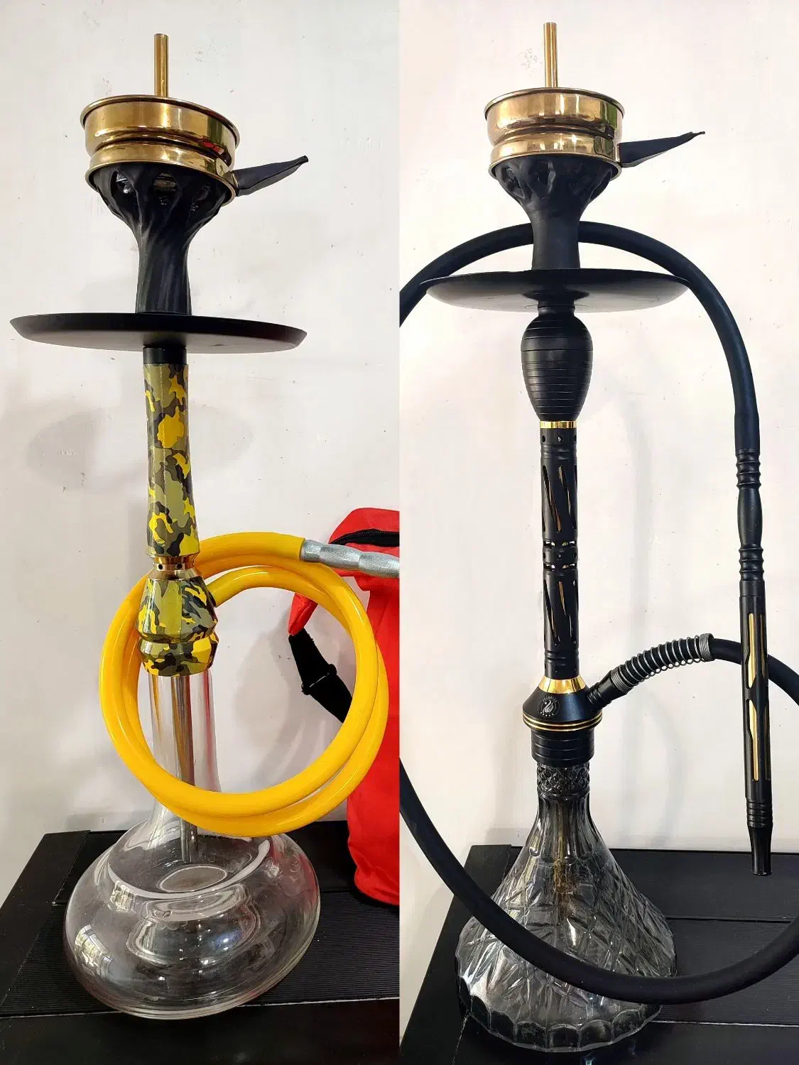 دو عدد قلیان خارجی لاکچری، سوپاپ مخفی|زیورآلات و اکسسوری|لنجان, |دیوار