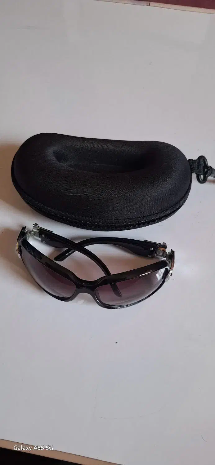 عینک آفتابی زنانه پواارهمراه باکیف|زیورآلات و اکسسوری|ساری, |دیوار