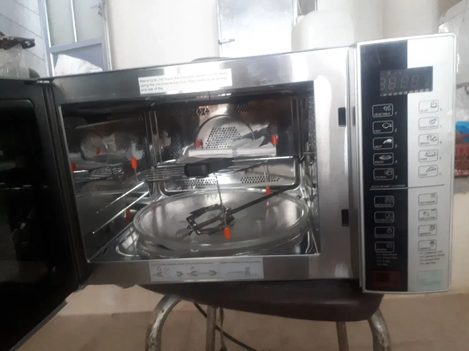 ماکرووی دوکاره|اجاق گاز و لوازم برقی پخت‌وپز|آران و بیدگل, |دیوار