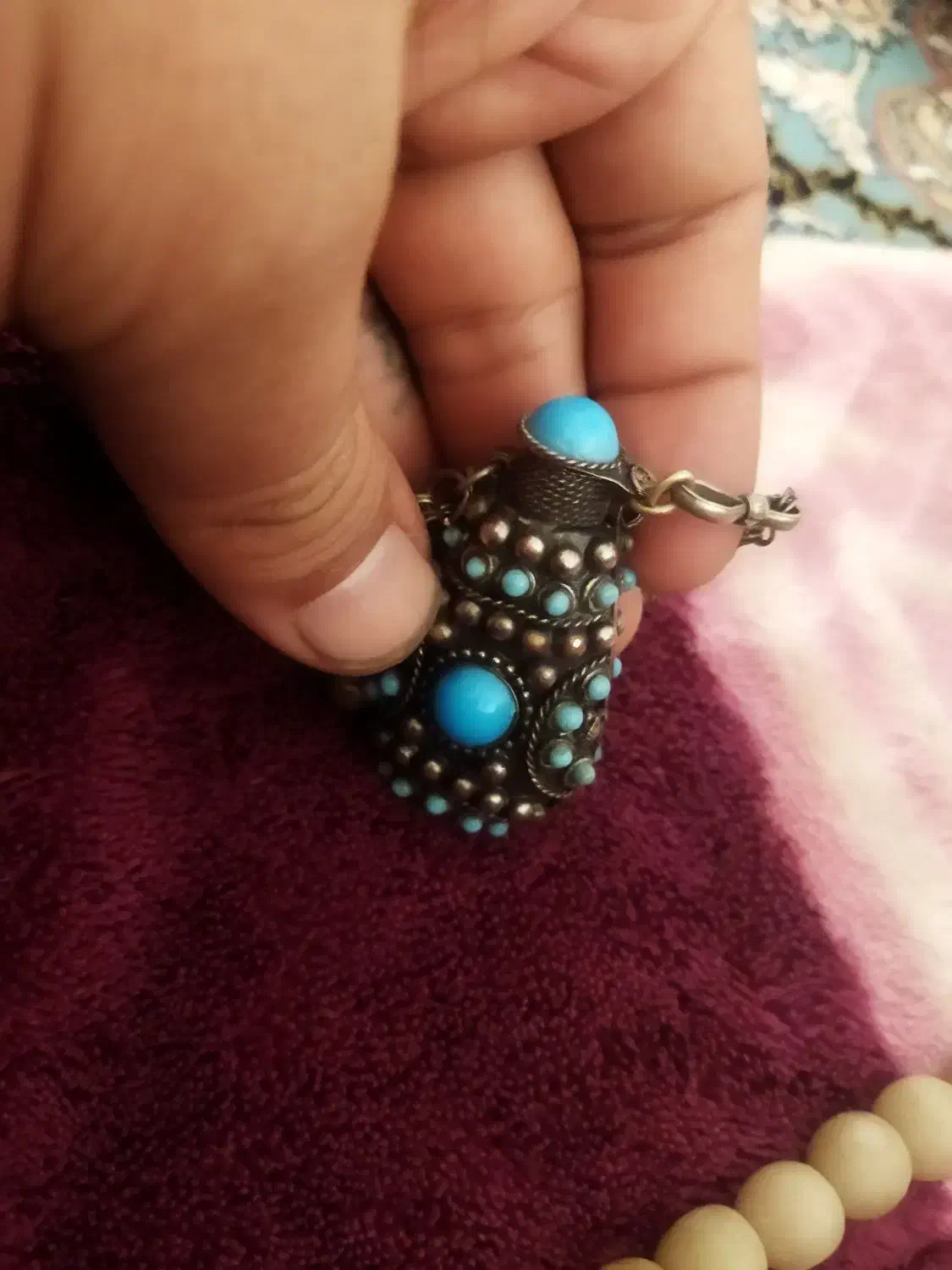 سرمه دان قجری|کلکسیون اشیاء عتیقه|قم, انصارالحسین|دیوار