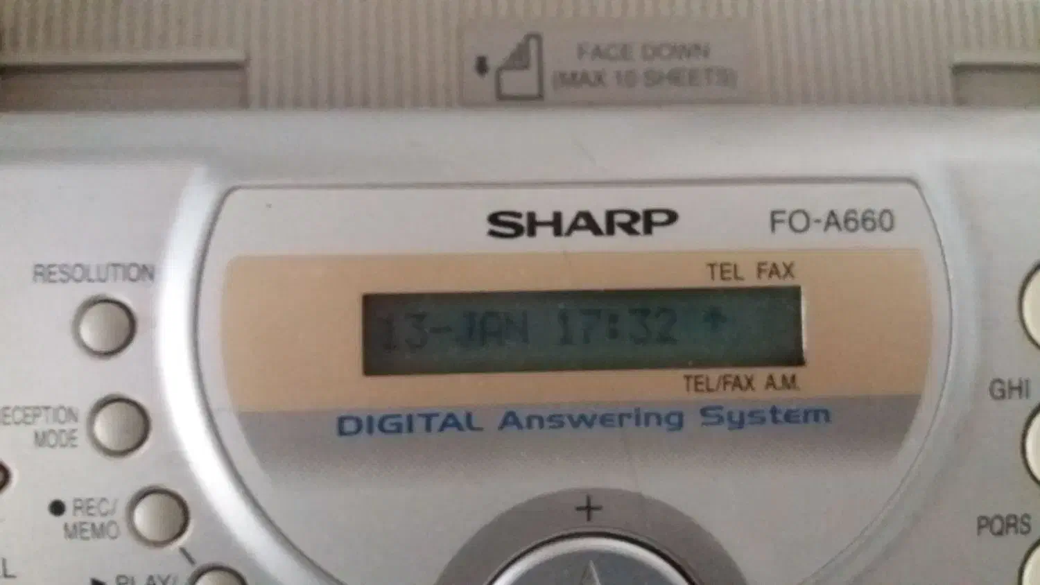 تلفن و فکس مدل شارپ|پرینتر، اسکنر، کپی، فکس|لنجان, |دیوار