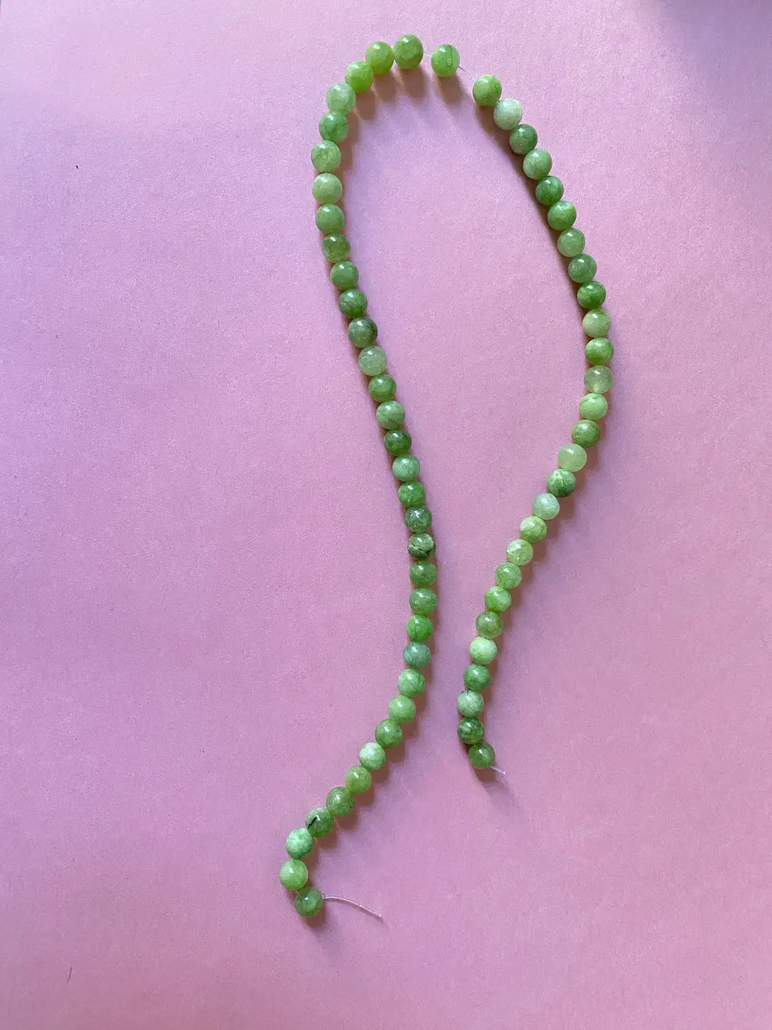 ریسه سنگ جید اصل|جواهرات|تهران, شهرآرا|دیوار