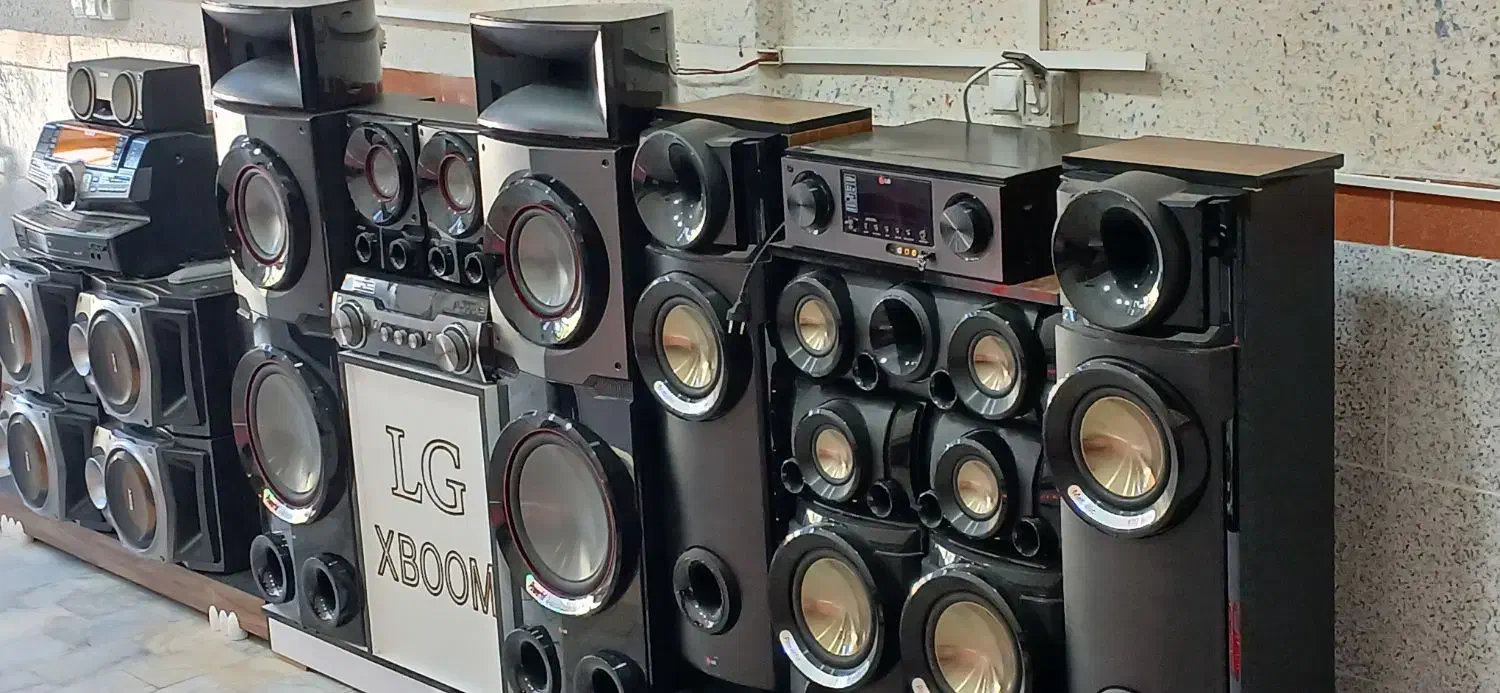 ضبط الجی مدل RX8500|سیستم صوتی خانگی|ساری, |دیوار