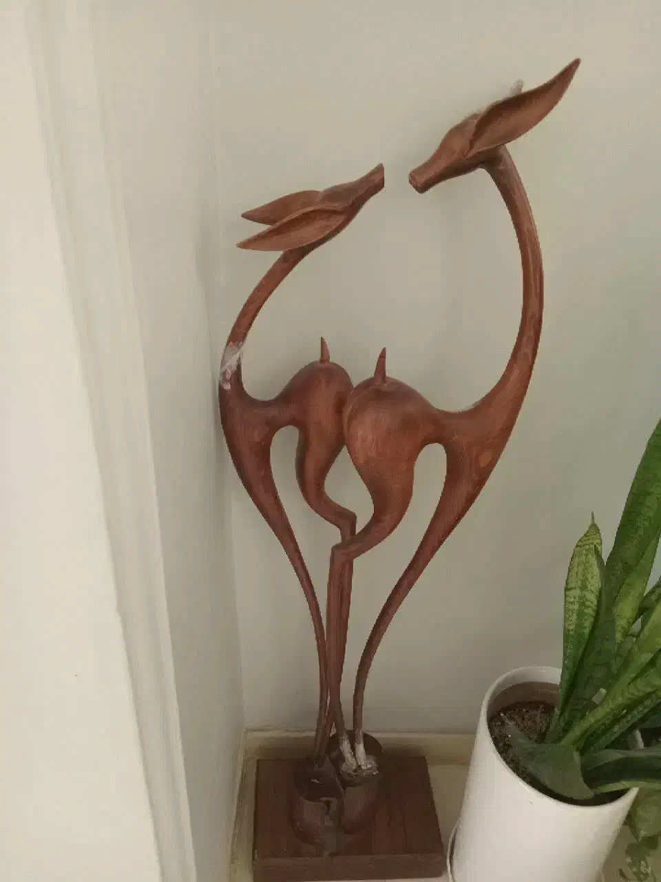 غزال|مجسمه، تندیس، ماکت|کرج, باغستان|دیوار