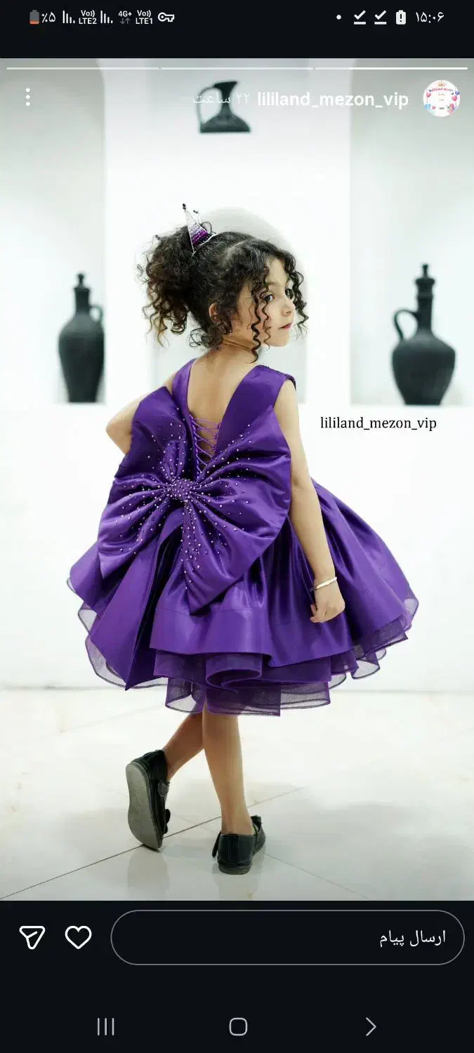 لباس مجلسی مناسب ۴ تا ۶|کفش و لباس بچه|تهران, سردارجنگل|دیوار