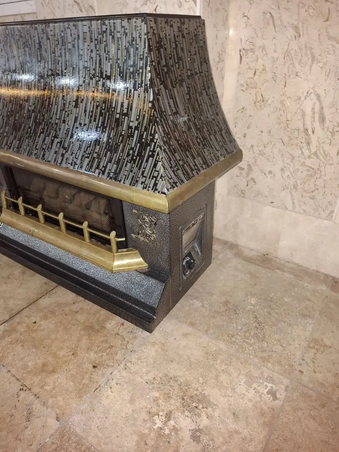 بخاری در حد نو|بخاری، هیتر، شومینه|قم, انسجام|دیوار