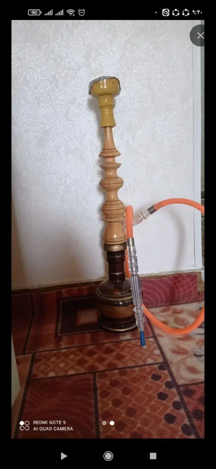 قلیان چوبی|کلکسیون و سرگرمی|ملایر, |دیوار