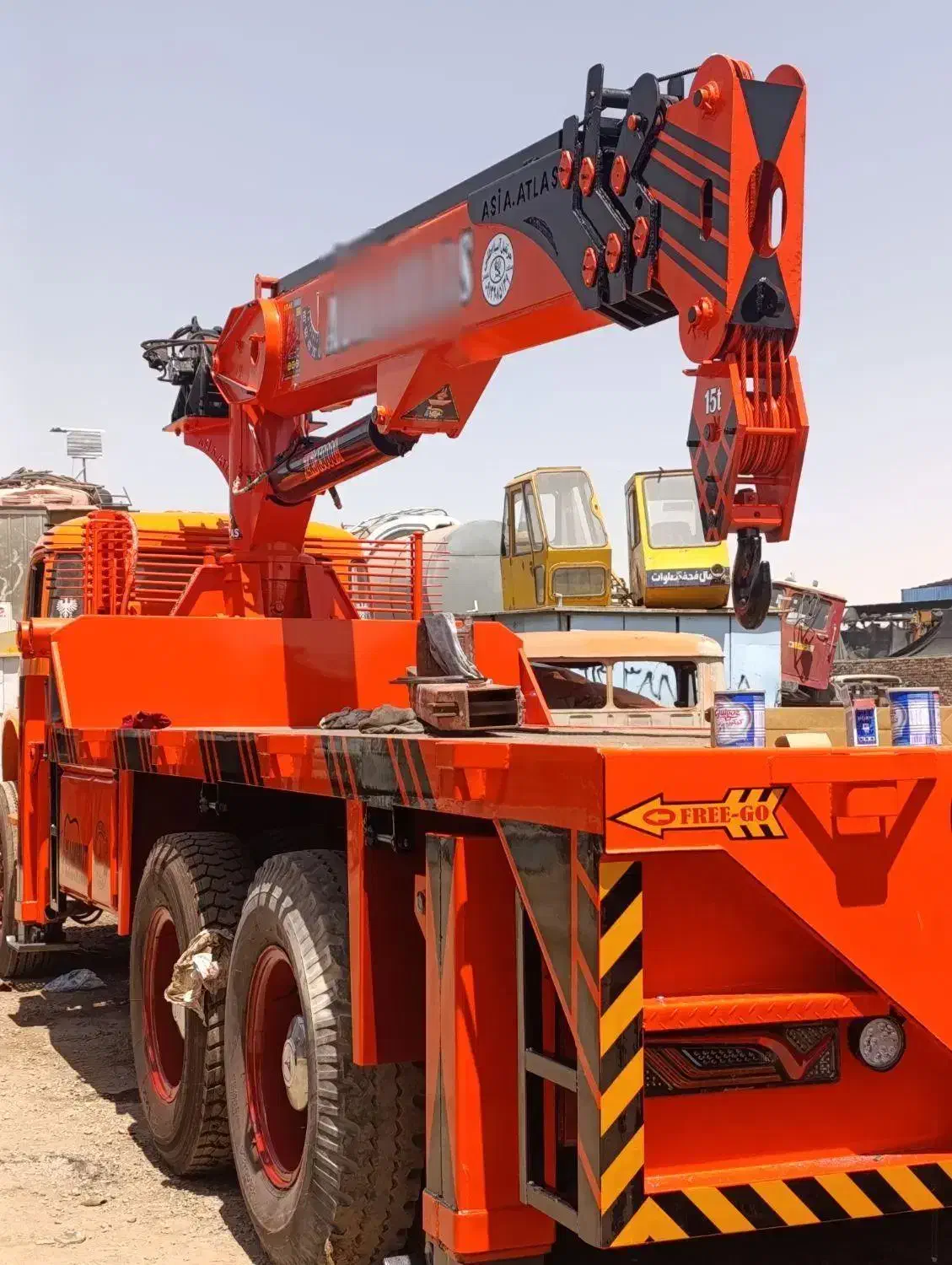 ساخت انواع جرثقیل اطلس|خودرو سنگین|اصفهان, شهرک صنعتی امیرکبیر (شاپور جدید)|دیوار