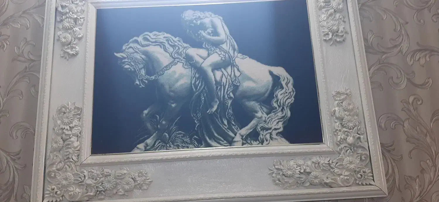 ۲ عدد تابلو فرش|تابلو فرش|کرج, شهرک جهان آرا|دیوار