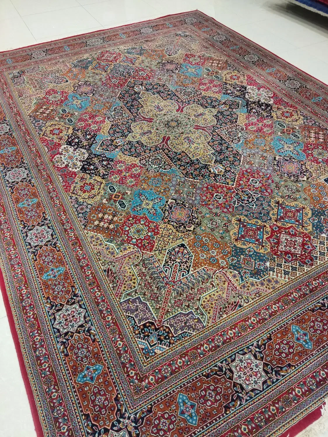 فرش 12 متری|فرش|شهرضا, |دیوار