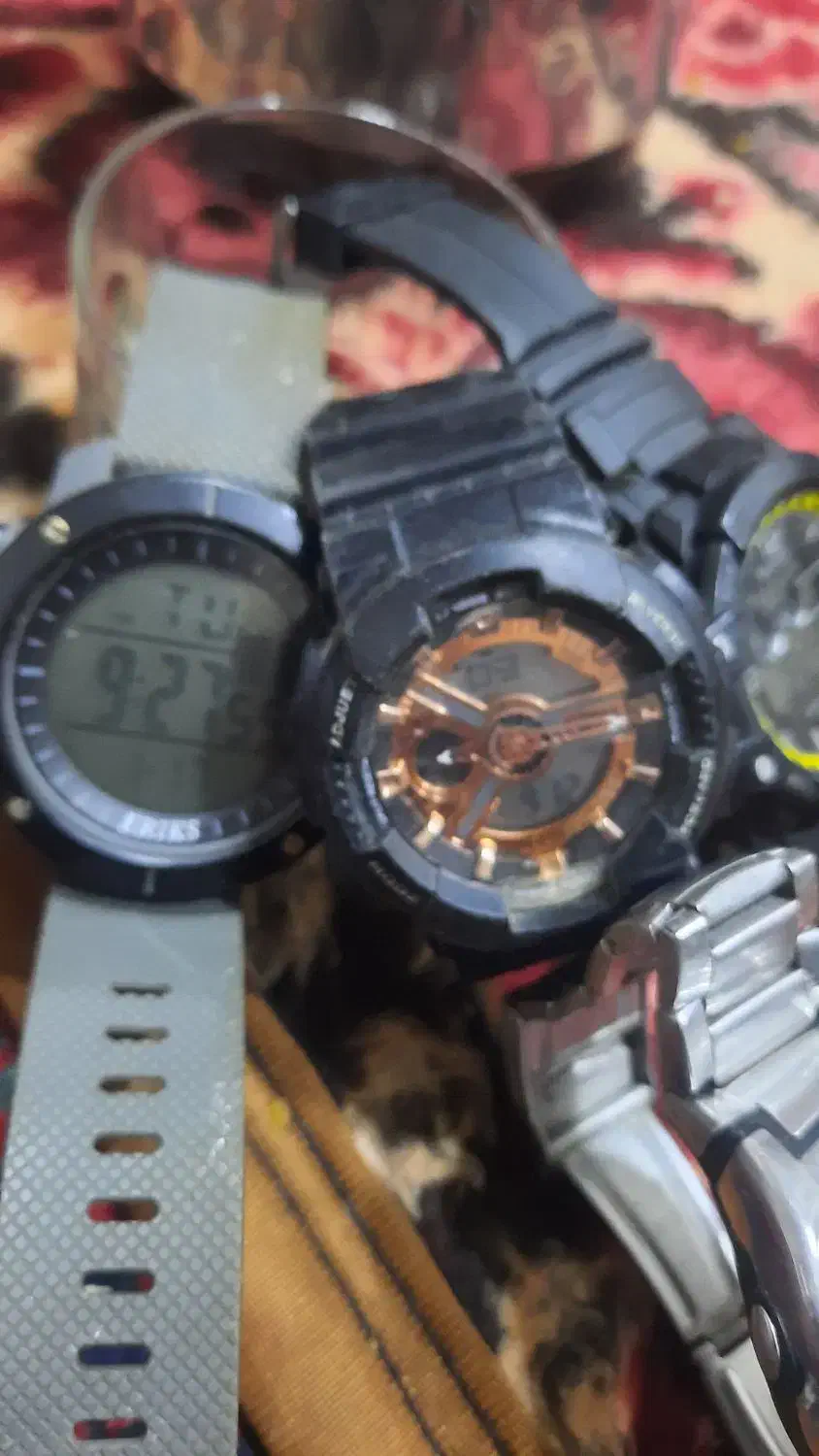 چهار ساعت مچی دیجیتالی|ساعت|سلماس, |دیوار