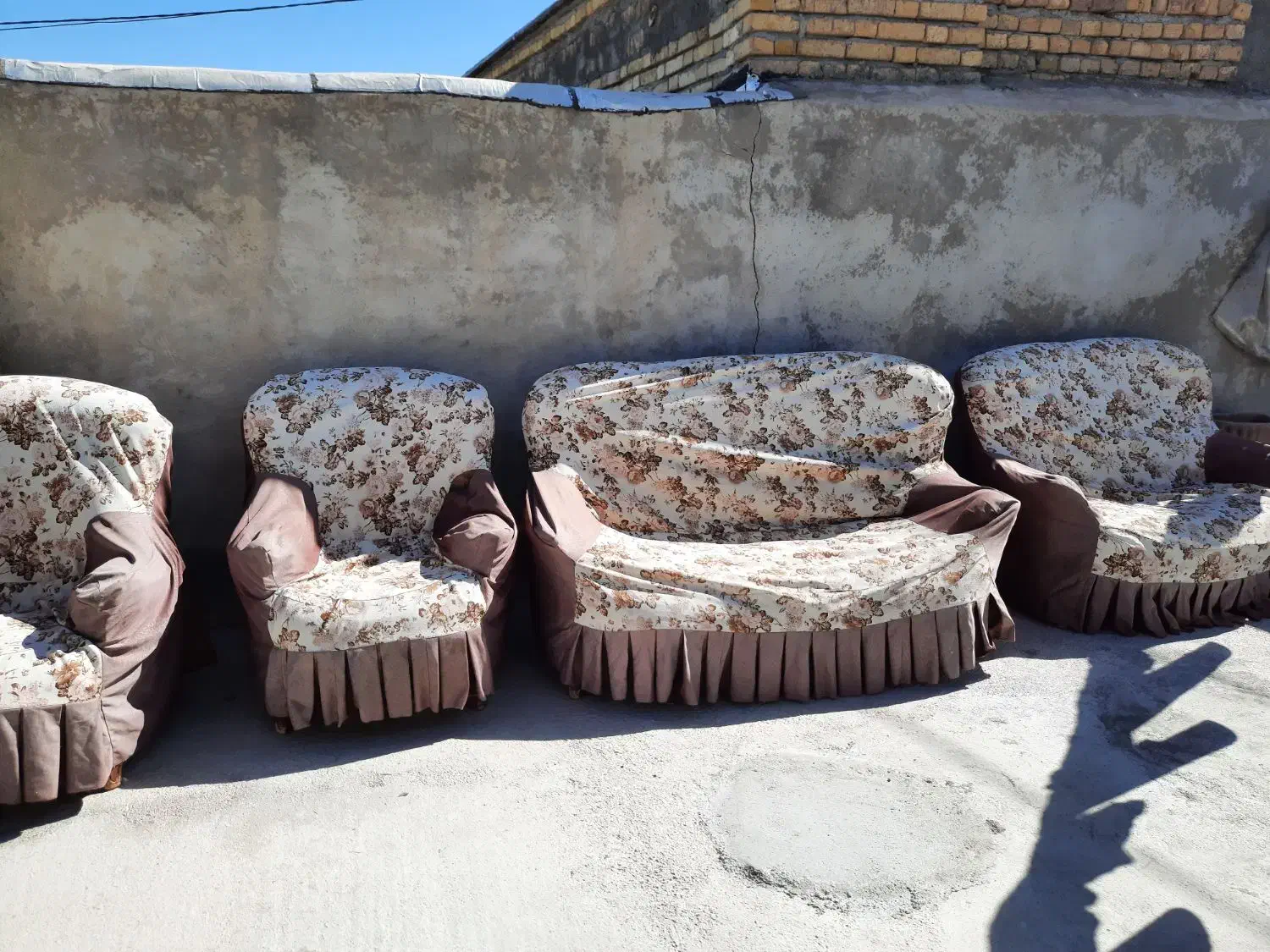 مبل دست دوم ۷ نفره|مبلمان خانگی و میز عسلی|کامیاران, |دیوار