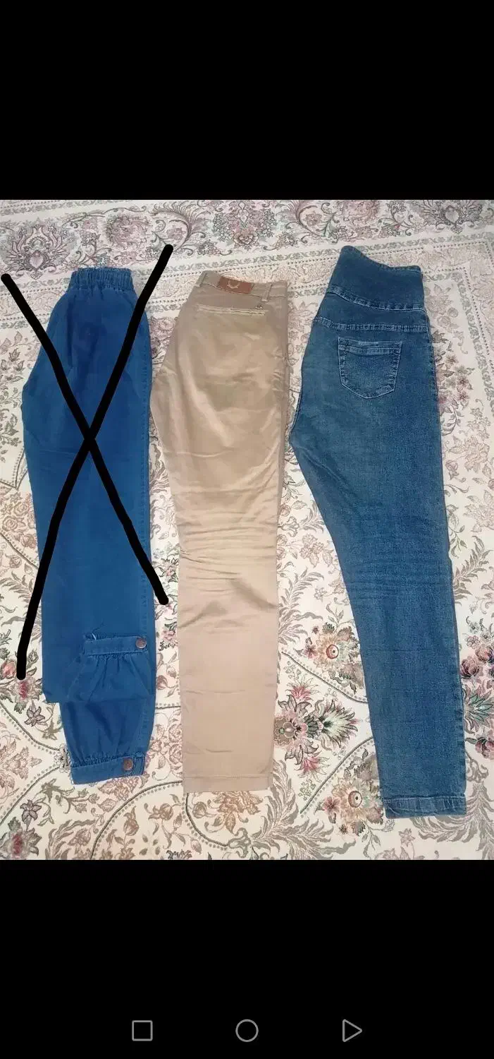 شلوار لی وکتان زنانه|لباس|نیشابور, شهرک جانبازان|دیوار