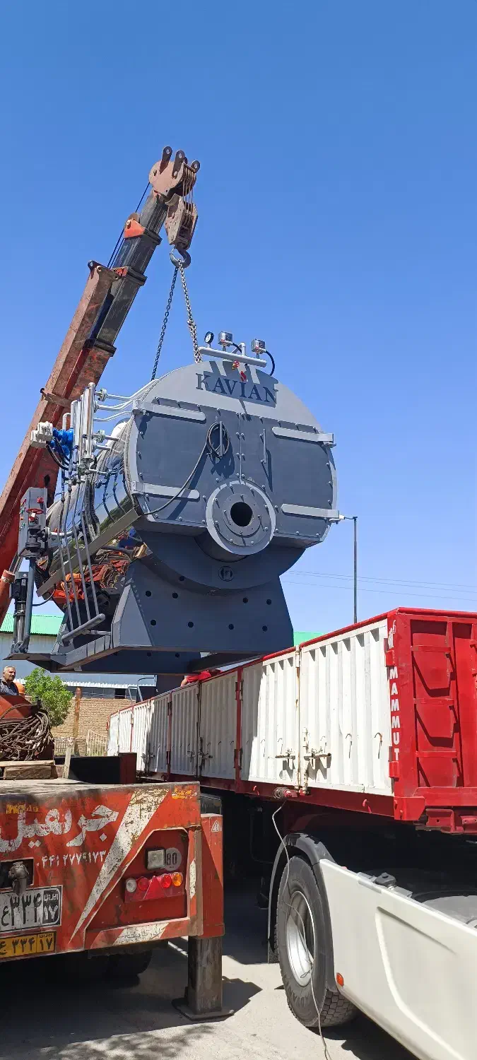 بویلر بخار 2 و 3 تن کاویان دیگ آبگرم آماده بارگیری|ماشینآلات صنعتی|تهران, دکتر هوشیار|دیوار