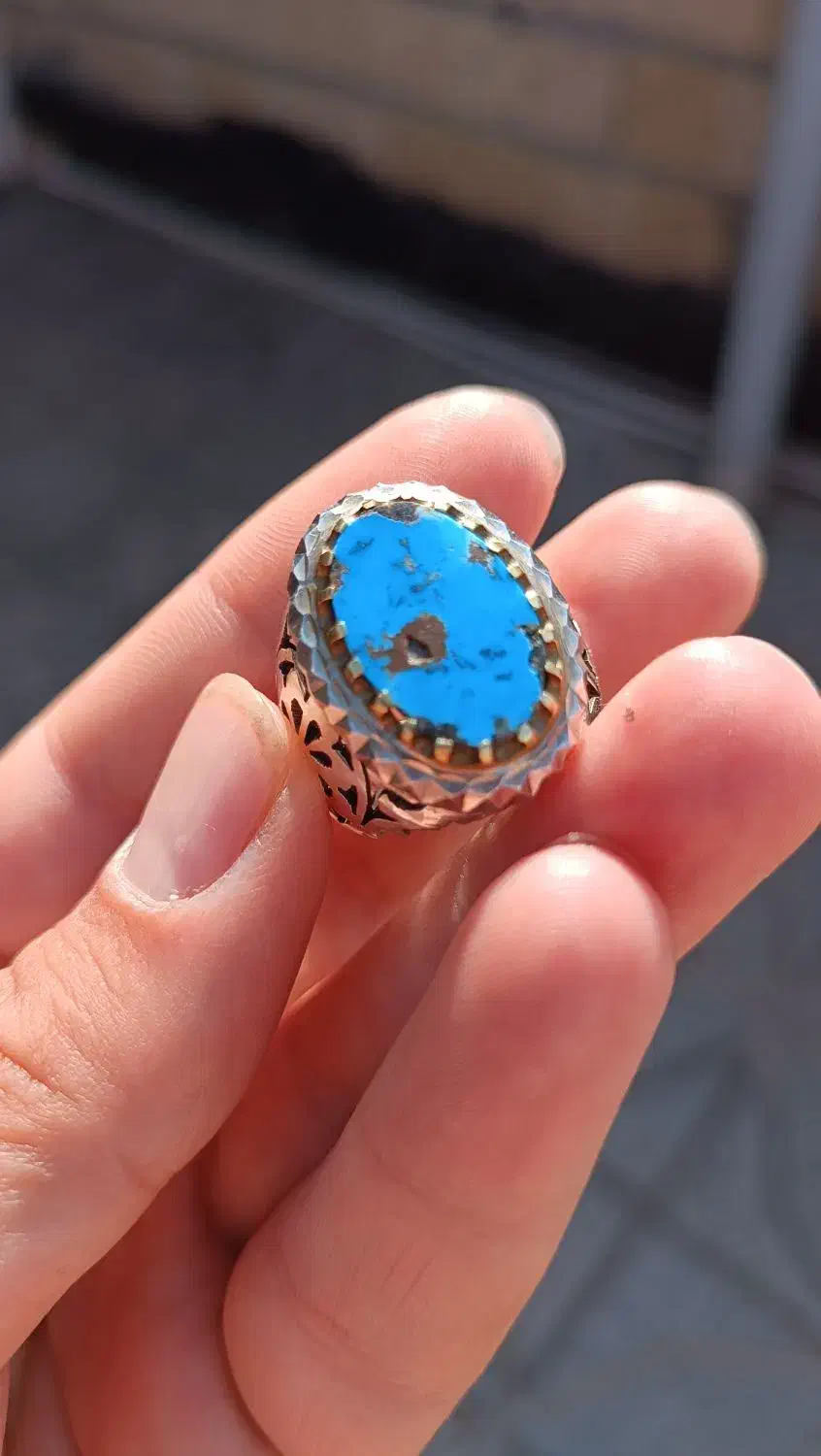 انگشتر فیروزه نیشابور|جواهرات|کوهدشت, |دیوار