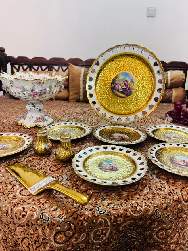 ست لیلی و مجنون|کلکسیون اشیاء عتیقه|قم, هنرستان|دیوار