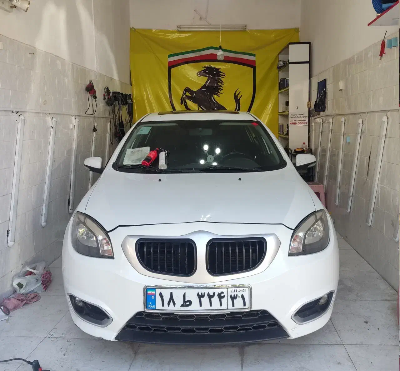 پولیش خارجی سرامیک ریکاوری احیای رنگ صدا گیری|خدمات موتور و ماشین|خرمآباد, |دیوار