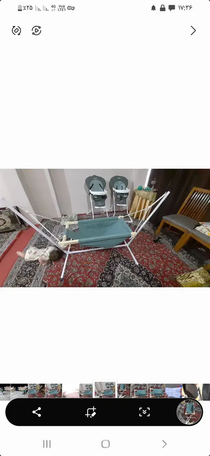 گهواره نوزاد ننو|اسباب و اثاث بچه|ری, اقدسیه|دیوار