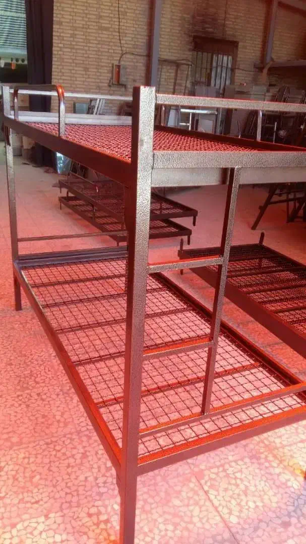 تخت فلزی یک و دو طبقه|تخت و سرویس خواب|بندر دیر, |دیوار