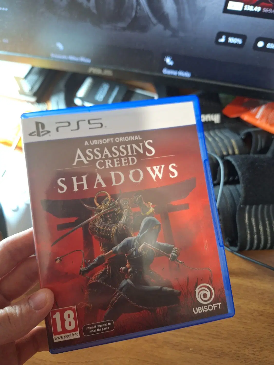 دیسک  Assassin's Creed shadows PS5|کنسول، بازی ویدئویی و آنلاین|تهران, دریا|دیوار
