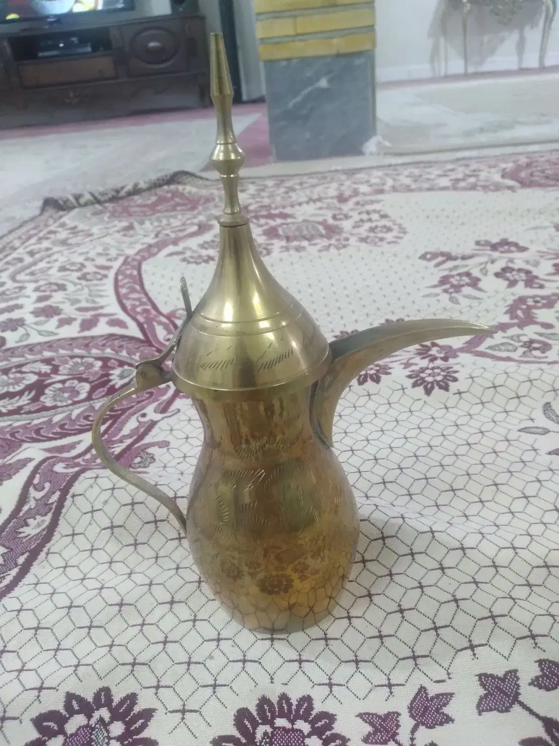 قهوه جوش برنز دله عربی|قوری، کتری، قهوه‌ساز دستی|بروجرد, |دیوار