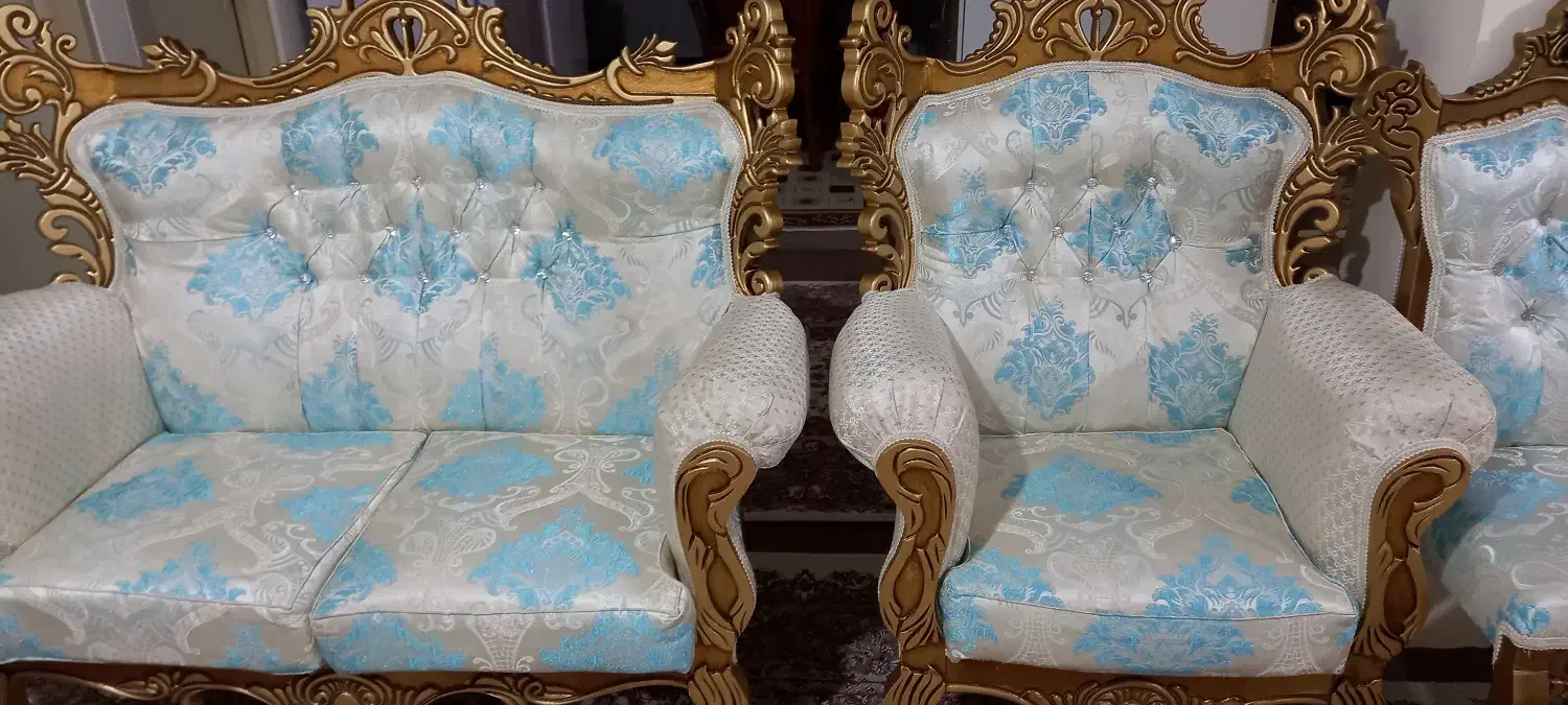 مبل سلطنتی|مبلمان خانگی و میز عسلی|آبیک, |دیوار