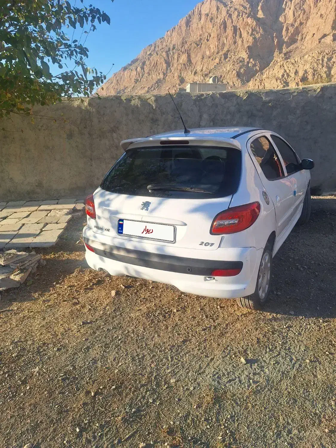 ۲۰۶ مدل ۸۷ تبپ ۳|خودرو سواری و وانت|بیلوار, |دیوار